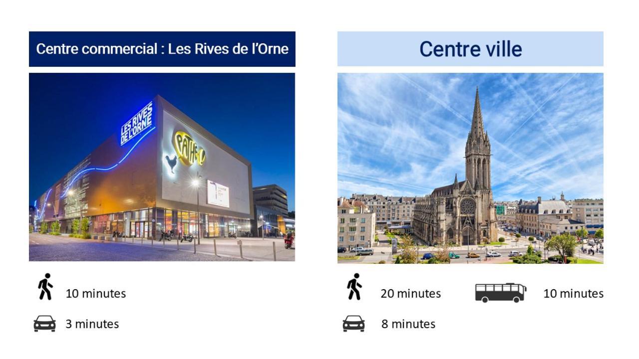 Cocon Cosy Et Verdoyant - Private Parking, Breakfast, Wifi, Netflix Caen Exterior photo